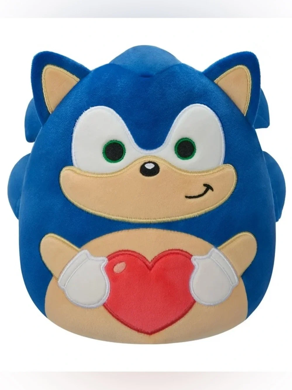 Blue Sonic Plush Heart Valentine’s Day